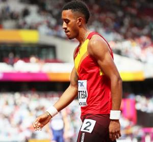 Orlando Ortega, en los Mundiales de Atletismo de Londres Orlando Ortega, en los Mundiales de Atletismo de Londres