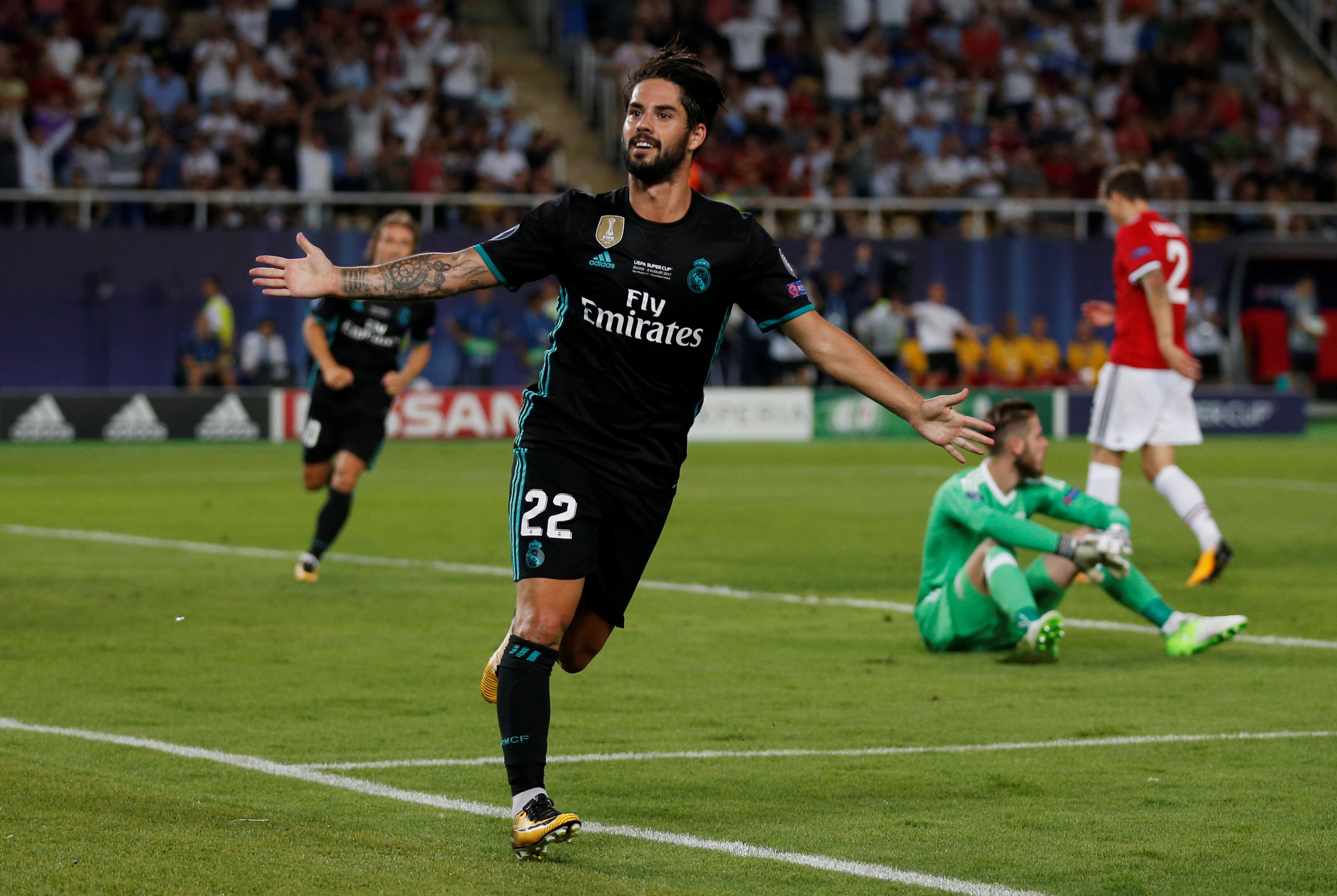Isco ha sido elegido el mejor jugador de la final de la Supercopa de Europa Isco ha sido elegido el mejor jugador de la final de la Supercopa de Europa