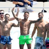 Las divertidas vacaciones de Neymar junto a sus amigos