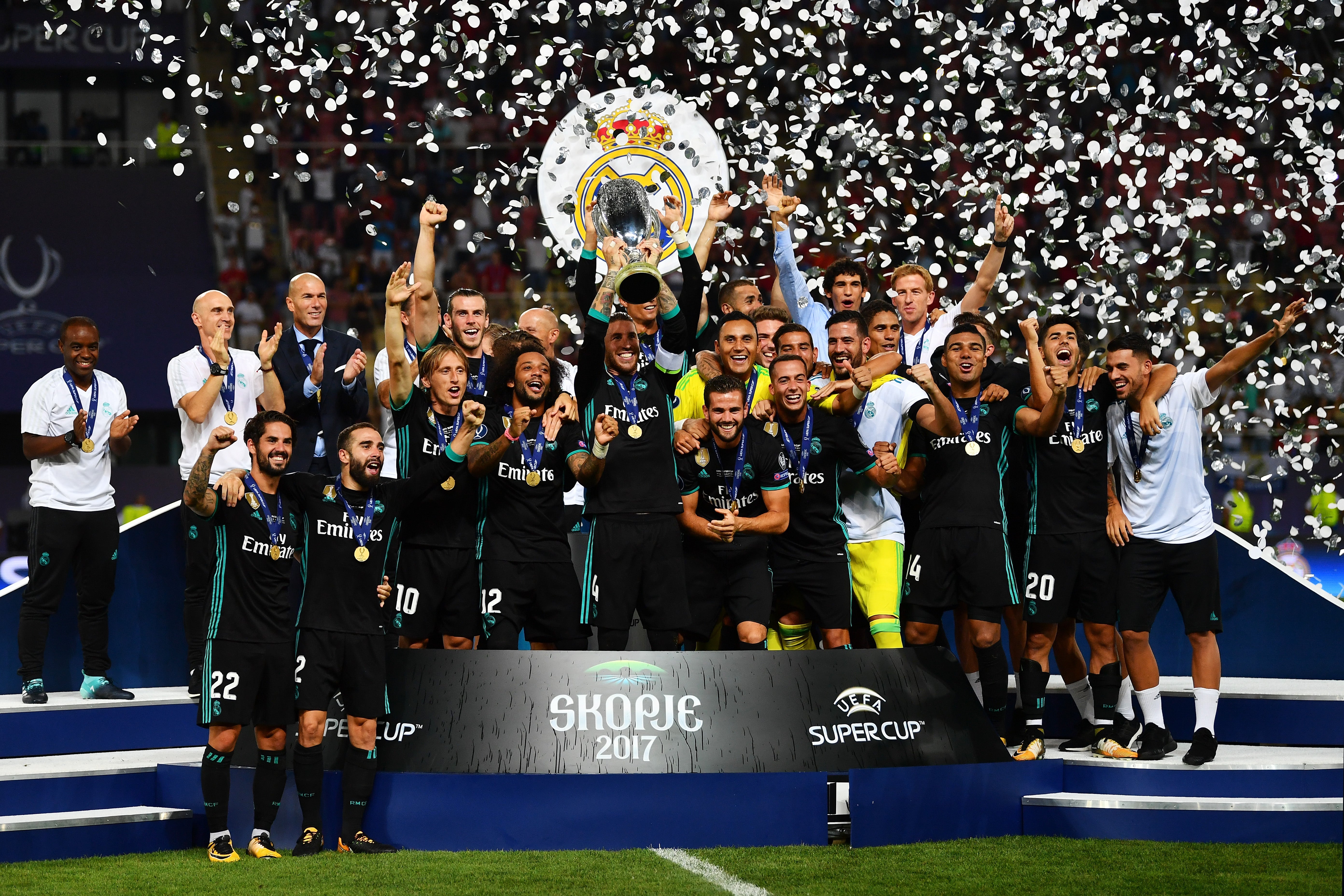 Real Madrid 2-1 Manchester United: El Madrid conquista su cuarta Supercopa de Europa Real Madrid 2-1 Manchester United: El Madrid conquista su cuarta Supercopa de Europa
