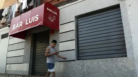 Bar Luis, el lugar donde fue asesinado el policía municipal en Vicálvaro Bar Luis, el lugar donde fue asesinado el policía municipal en Vicálvaro