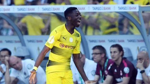Dembel&eacute;, jugador del Borussia Dortmund