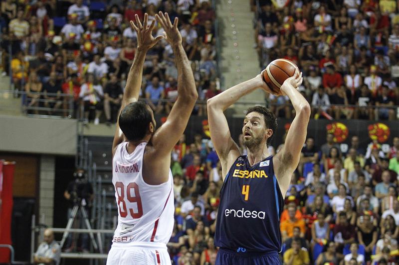 La Selección española se deshace sin problemas de Túnez (71-45) La Selección española se deshace sin problemas de Túnez (71-45)