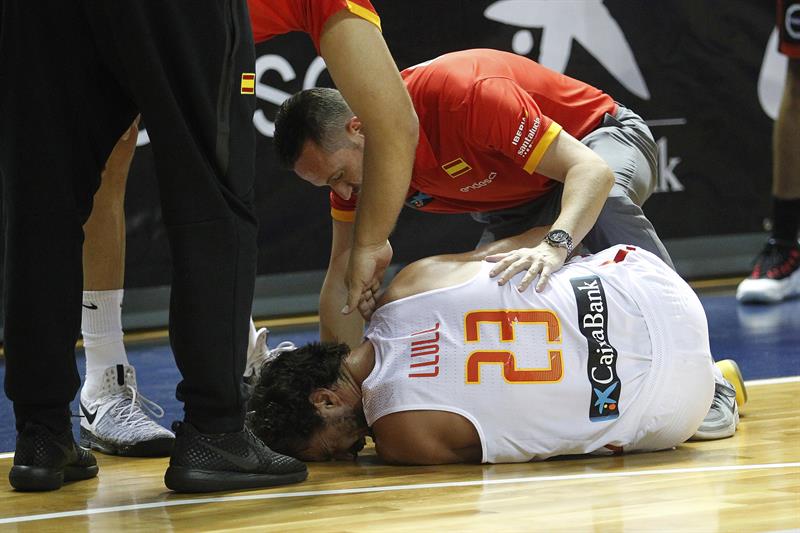 La lesión de Sergio Llull ha dejado a la Selección española en shock La lesión de Sergio Llull ha dejado a la Selección española en shock