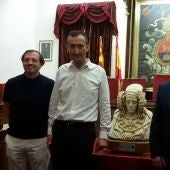 De izquierda a derecha: Jesús Pareja, Carlos González y Diego García