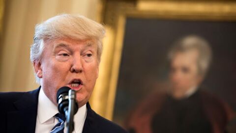 El presidente estadounidense, Donald Trump