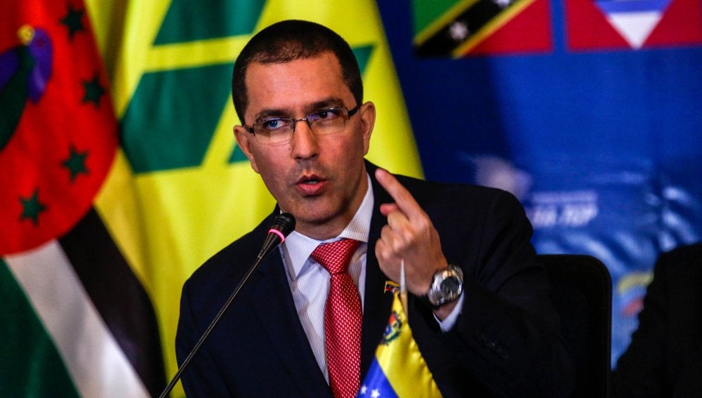 El ministro de Relaciones Exteriores de Venezuela, Jorge Arreaza