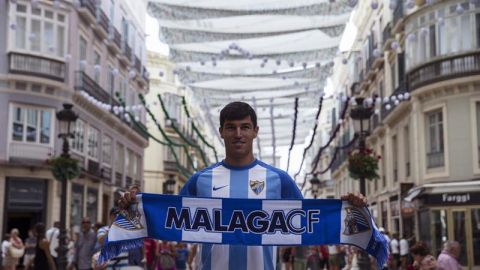 Diego Gonz&aacute;lez, nuevo jugador del M&aacute;laga CF