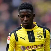 Dembélé durante un partido Dembélé durante un partido