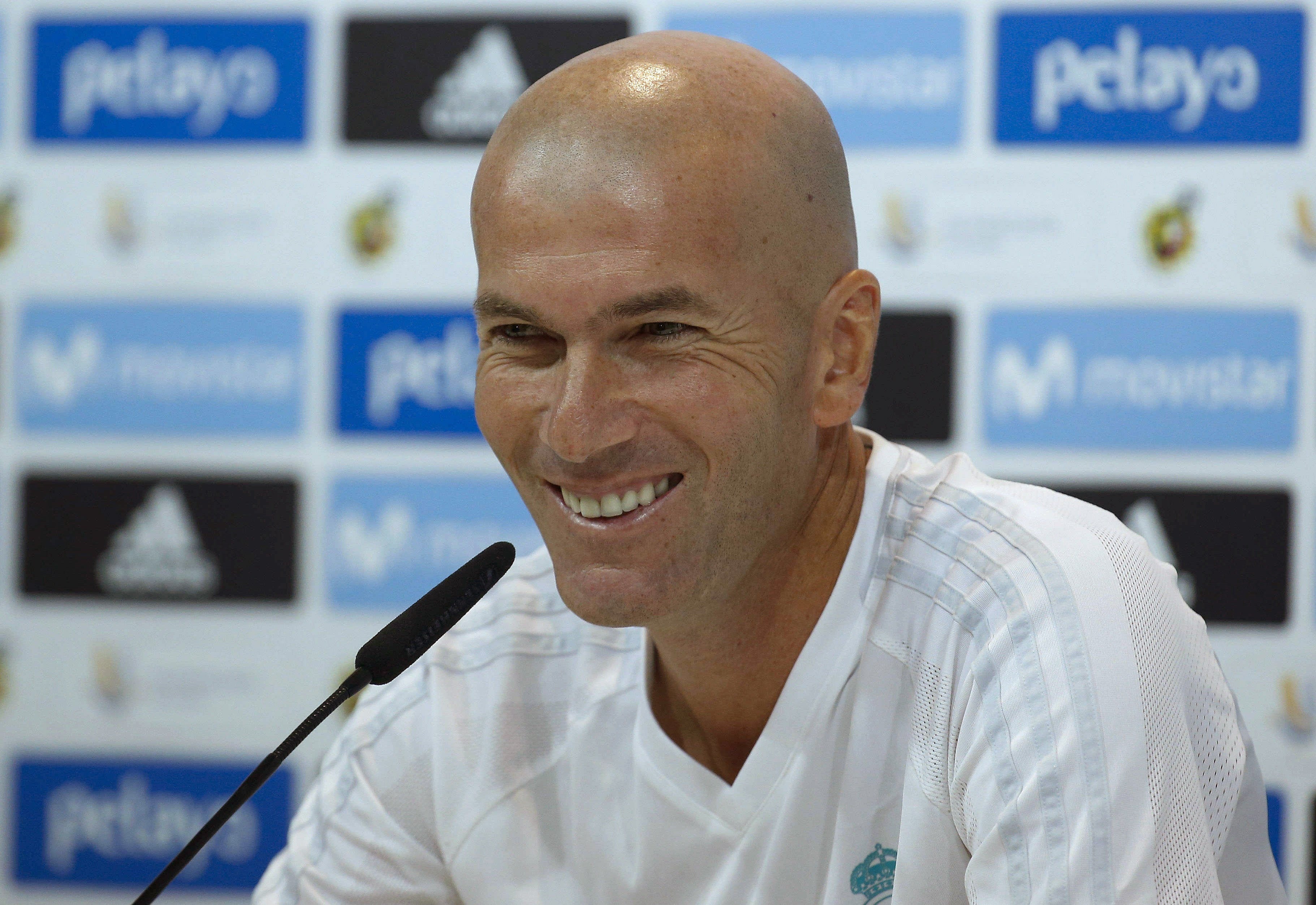 Zidane: "Es un día para estar contentos, pero no está sentenciado" Zidane: "Es un día para estar contentos, pero no está sentenciado"