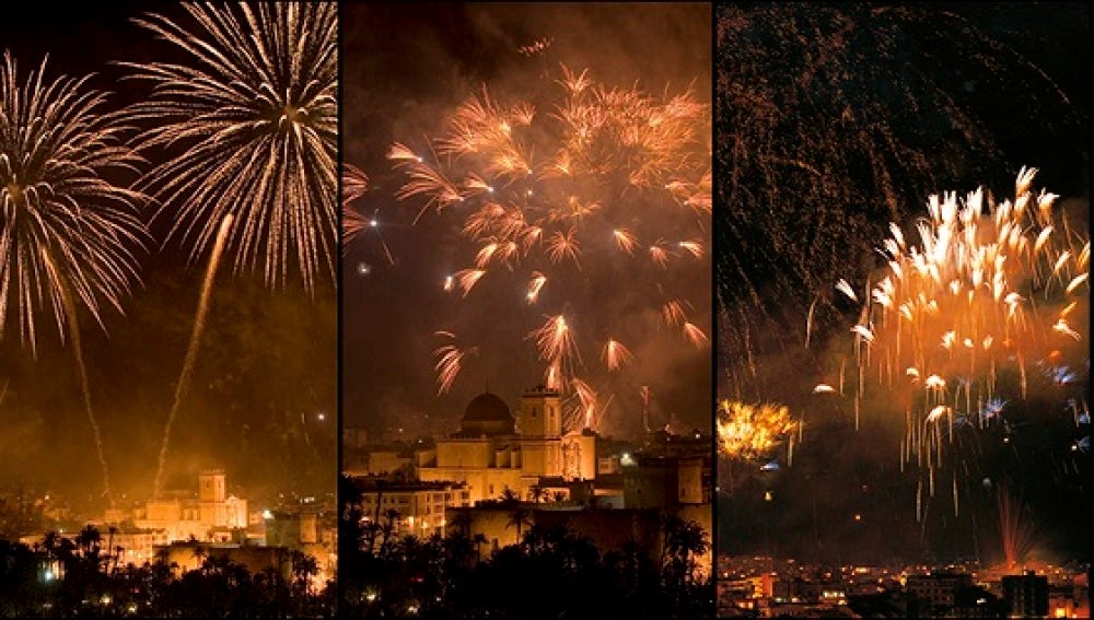 La Nit de l'Albà de Elche se celebra en la noche del 13 de agosto