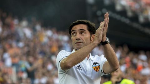 Marcelino Garc&iacute;a Toral, entrenador del Valencia CF