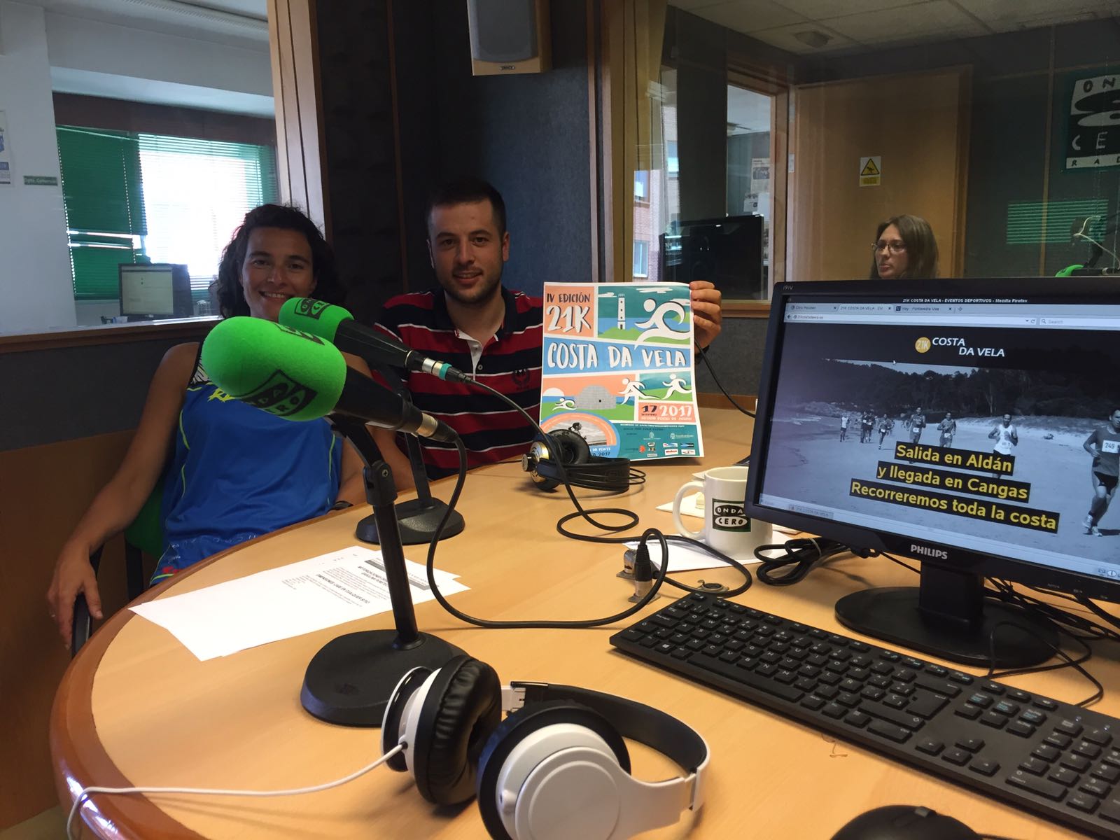 Pontevedra en la Onda (11-08-2017) Reto 21k Pontevedra en la Onda (11-08-2017) Reto 21k