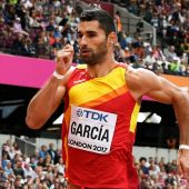 El atleta español Samuel García