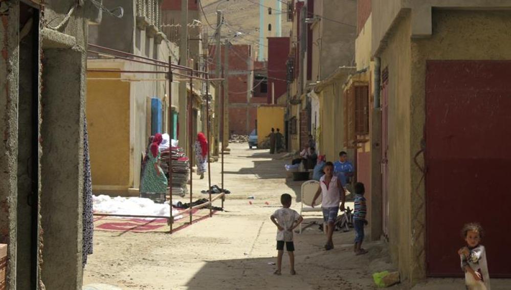 Barrio natal en Marruecos de cuatro de los integrantes de la célula terrorista que atentó en Barcelona y Cambrils