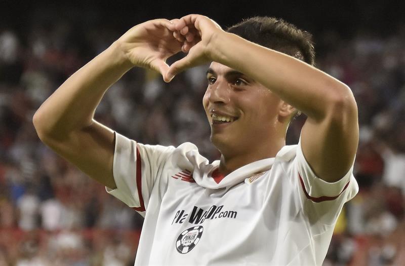 Ben Yedder: "Es el primer hat-trick de mi carrera, estoy muy contento y el balón no lo suelto" Ben Yedder: "Es el primer hat-trick de mi carrera, estoy muy contento y el balón no lo suelto"