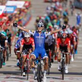 Matteo Trentin, ganador de la cuarta etapa de La Vuelta