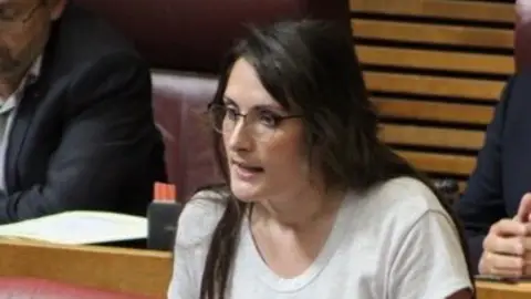 Marian Campello, diputada ilicitana de Compromís en Les Corts. ELCHE