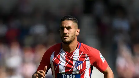 Koke, durante un partido con el Atlético de Madrid Koke, durante un partido con el Atlético de Madrid
