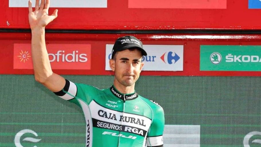 El ciclista del Caja Rural, Diego Rubio. 