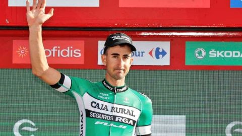 El ciclista del Caja Rural, Diego Rubio. 