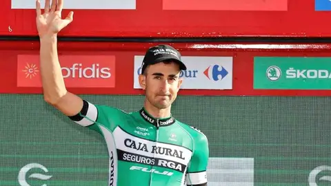 El ciclista del Caja Rural, Diego Rubio. El ciclista del Caja Rural, Diego Rubio.