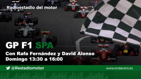 Gran Premio de B&eacute;lgica de F&oacute;rmula 1 en Radioestadio del motor