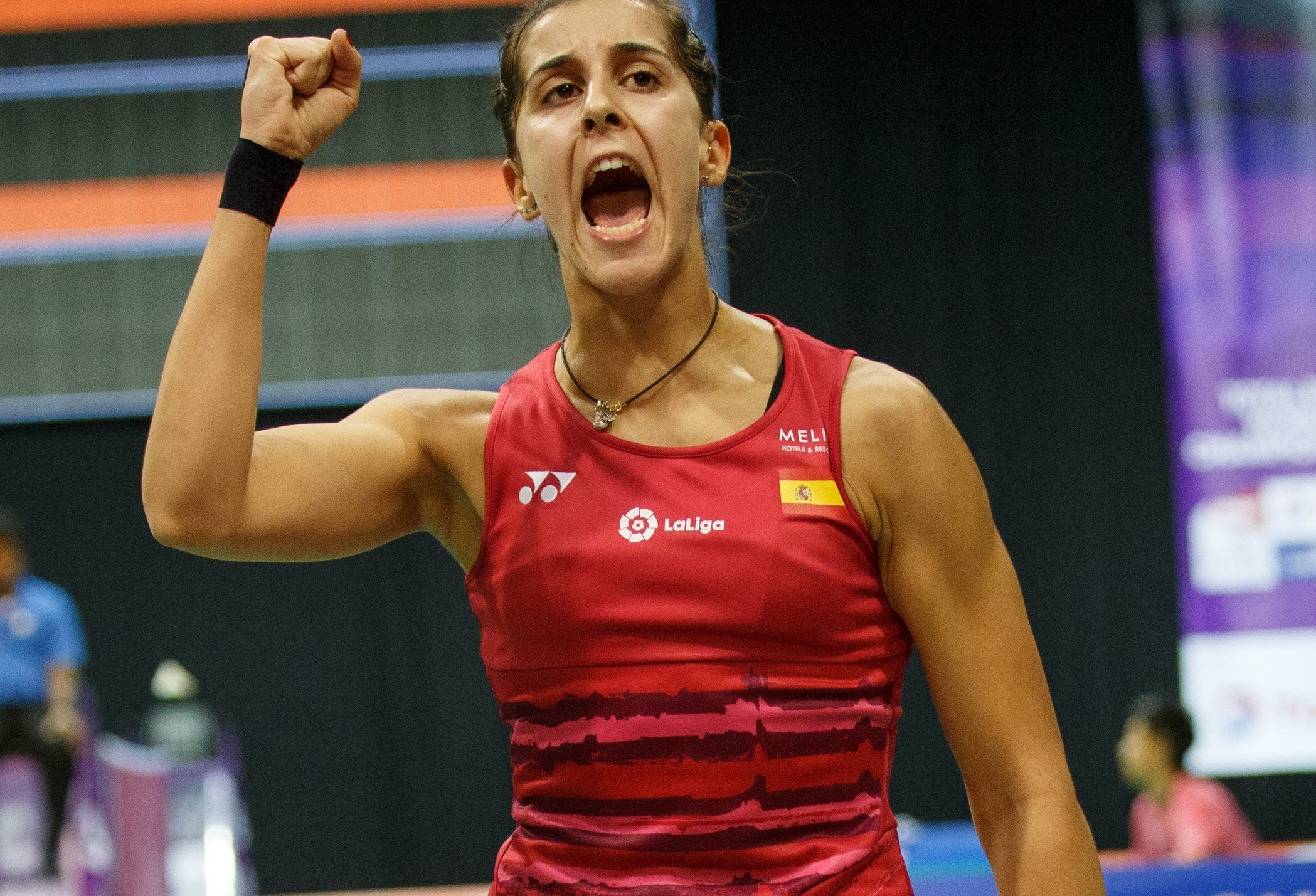 Carolina Marín arrasa en su estreno en el Mundial de Glasgow Carolina Marín arrasa en su estreno en el Mundial de Glasgow
