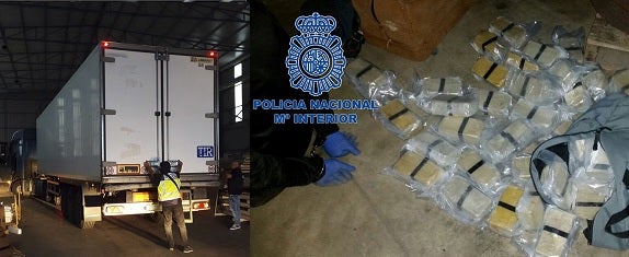 Incautan en Pontevedra 65 kilos de heroína, la mayor cantidad de los últimos años Incautan en Pontevedra 65 kilos de heroína, la mayor cantidad de los últimos años