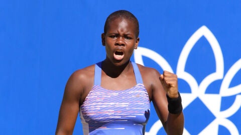 La tenista mallorquina, Dami Edibson, reciente ganadora del torneo Junior Tennis Cup