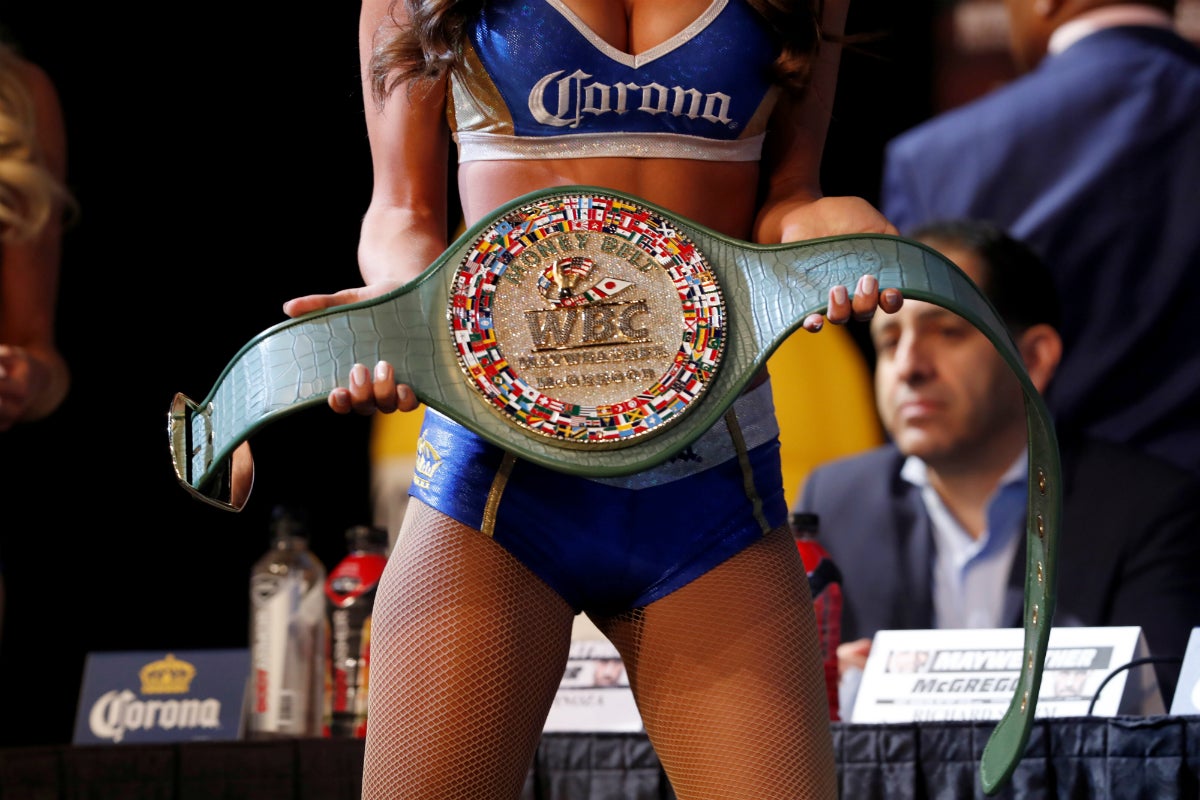 La pelea entre Mayweather y McGregor tendrá como premio un cinturón honorífico de campeón La pelea entre Mayweather y McGregor tendrá como premio un cinturón honorífico de campeón