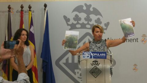 La portavoz del grupo popular en Palma, Marga Dur&aacute;n