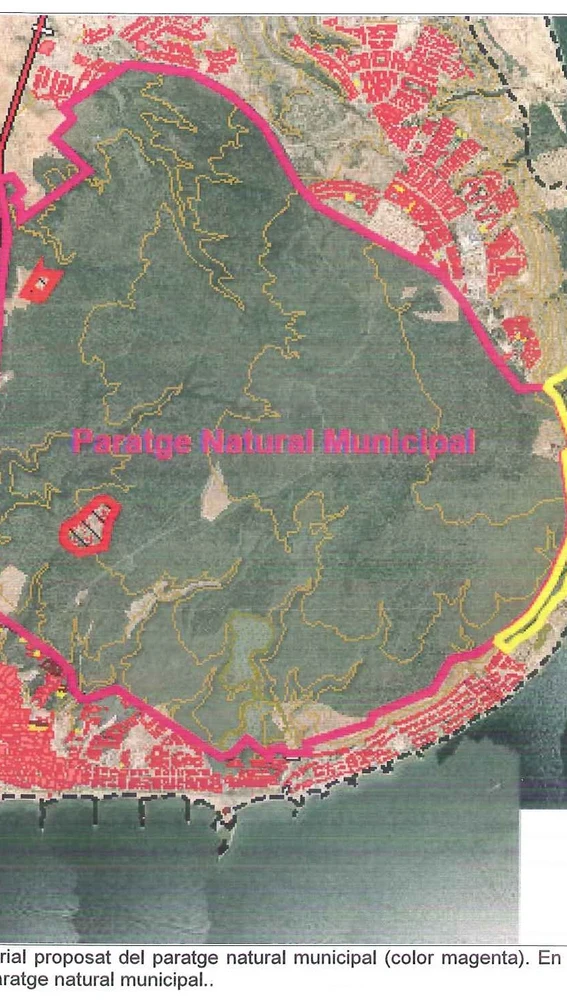 Ámbito territorial propuesto para la declaración de Paraje Natural Municipal de la Sierra y el Capo de Santa Pola Ámbito territorial propuesto para la declaración de Paraje Natural Municipal de la Sierra y el Capo de Santa Pola