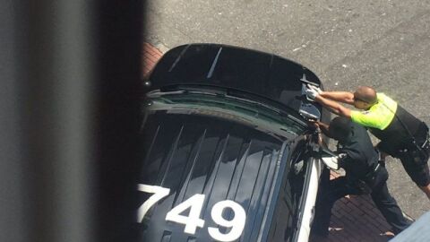 La zona del restaurante ha sido acordonada