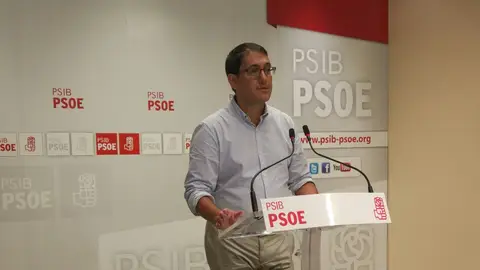 El portavoz del PSIB, Iago Negueruela El portavoz del PSIB, Iago Negueruela