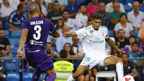 El jugador del Real Madrid, Achraf.