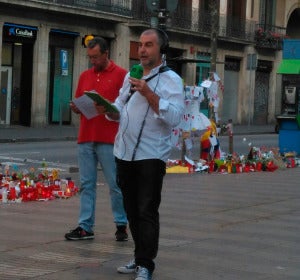 Carlos Alsina desde Las Ramblas Carlos Alsina desde Las Ramblas