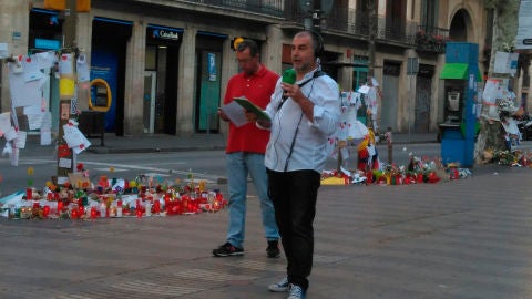 Carlos Alsina desde Las Ramblas
