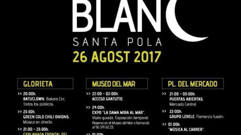 Primera noche en blanco en Santa Pola