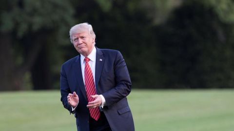 El presidente de Estados Unidos, Donald Trump