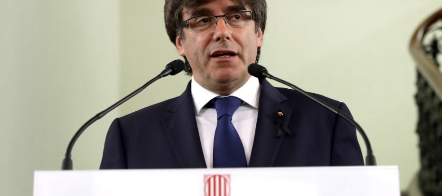 El presidente del Govern de Cataluña, Carles Puigdemont El presidente del Govern de Cataluña, Carles Puigdemont
