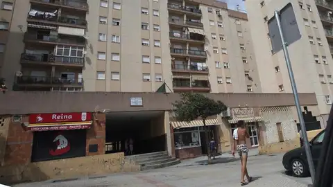 Zona de la barriada de El Saladillo de Algeciras (Cádiz) Zona de la barriada de El Saladillo de Algeciras (Cádiz)