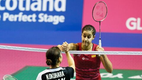 La espa&ntilde;ola Carolina Mar&iacute;n