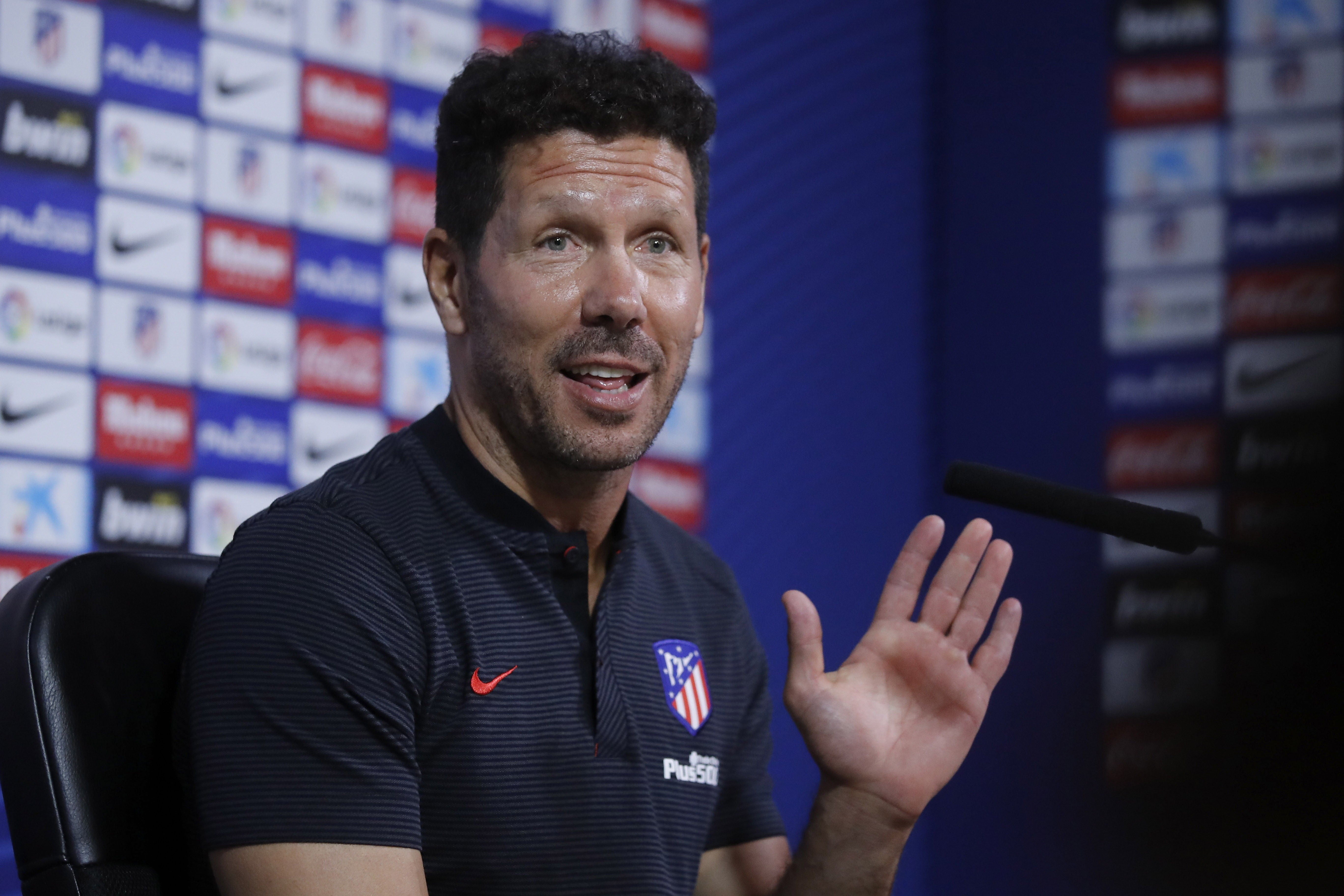 Simeone: "Roma, Chelsea y nosotros partimos con las mismas opciones de pasar" Simeone: "Roma, Chelsea y nosotros partimos con las mismas opciones de pasar"