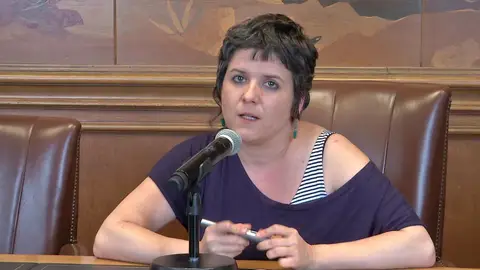 La concejal de Ciutat Vella, Gala Pin La concejal de Ciutat Vella, Gala Pin