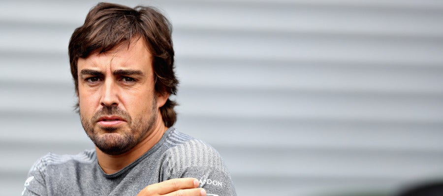 Fernando Alonso en Spa Fernando Alonso en Spa