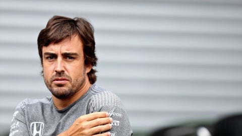 Fernando Alonso en Spa