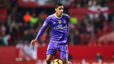 Varane en un partido