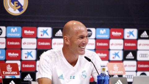 Zidane, en rueda de prensa