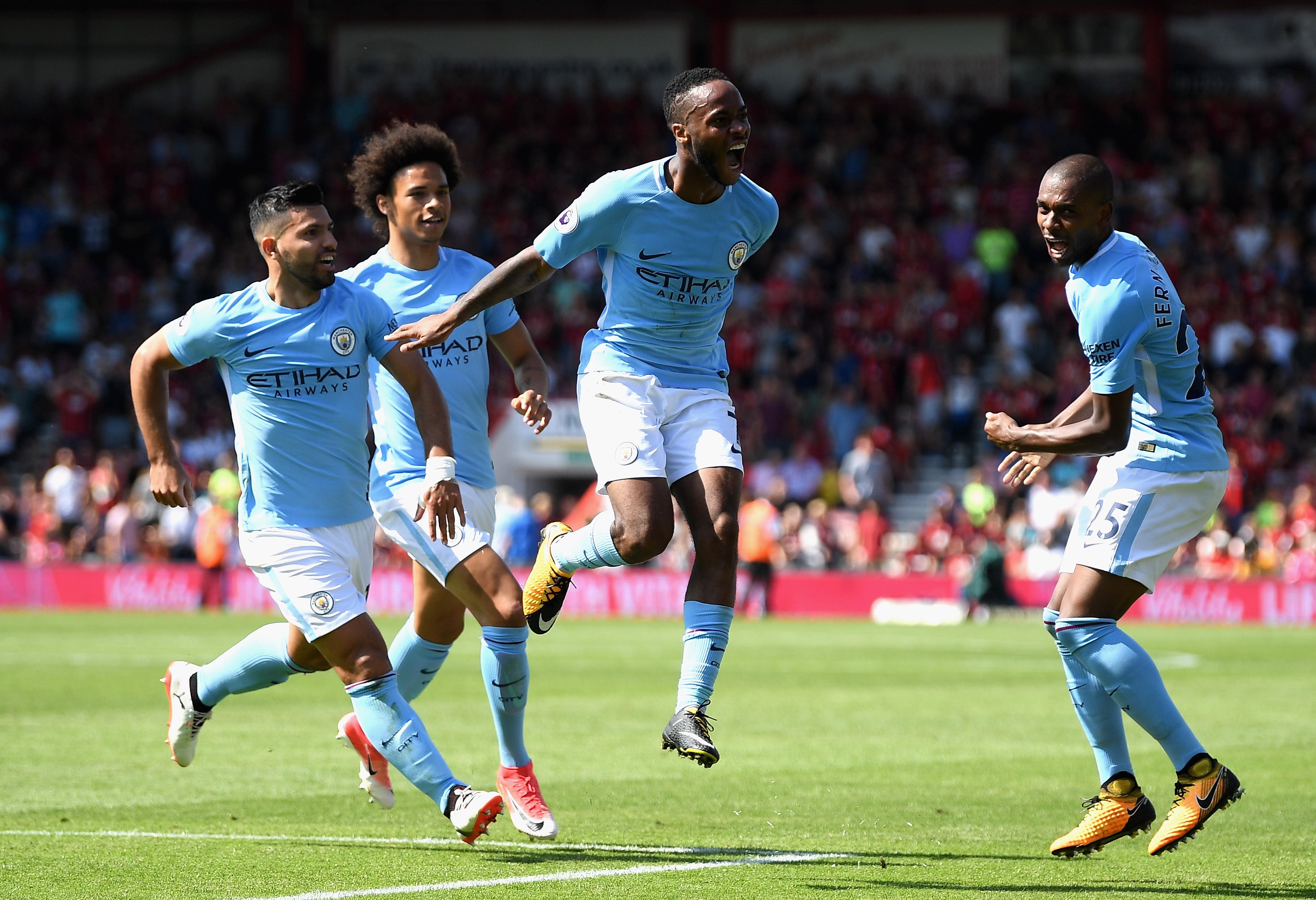 Un gol de Sterling en el 97' le da un triunfo sufrido al City de Guardiola ante el Bournemouth Un gol de Sterling en el 97' le da un triunfo sufrido al City de Guardiola ante el Bournemouth